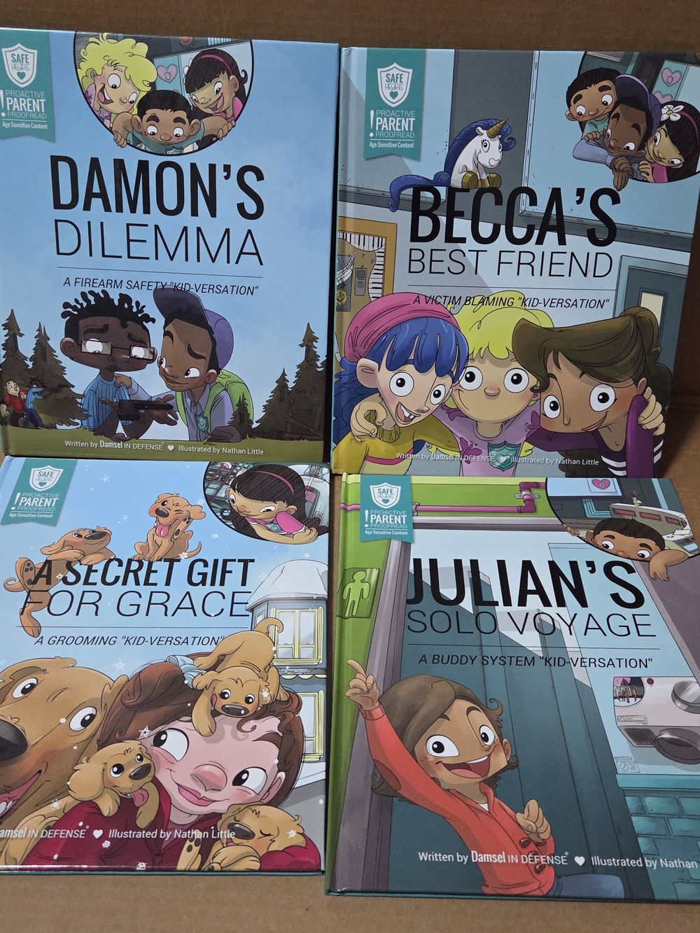 Safe Hearts Damsel In Defense Children's Safety Book Set